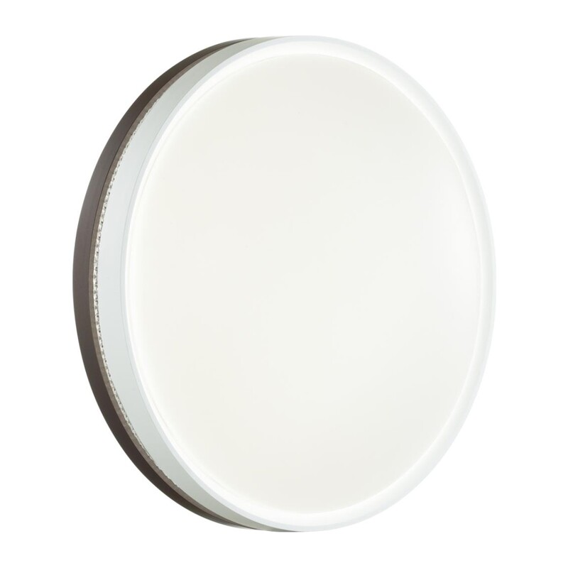 7668/DL COLOR SN 152 Светильник пластик/белый/темно-коричневый LED 48Вт 4000К D415 IP43 NOHAVA BROWN 3