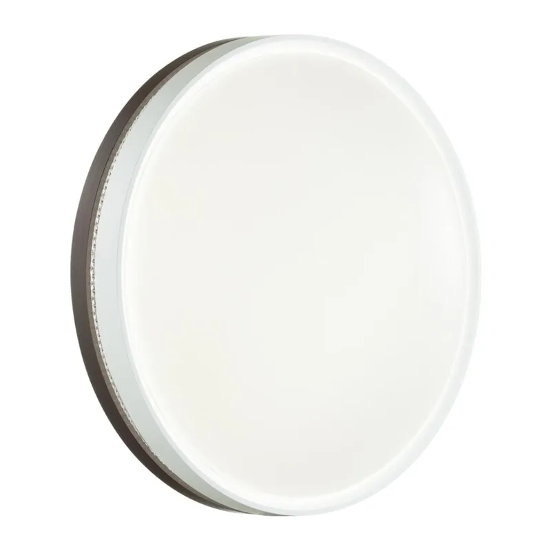 7668/DL COLOR SN 152 Светильник пластик/белый/темно-коричневый LED 48Вт 4000К D415 IP43 NOHAVA BROWN 2