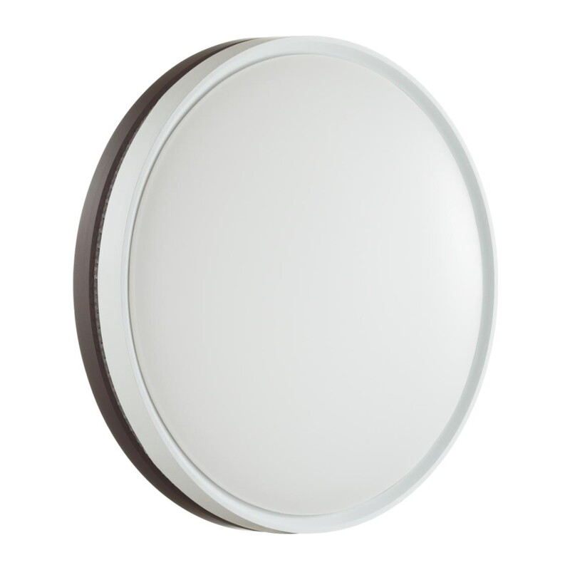 7668/EL COLOR SN 152 Светильник пластик/темно-кор. LED 70Вт 3000-6000К D500 IP43 пульт ДУ NOHAVA BROWN 3