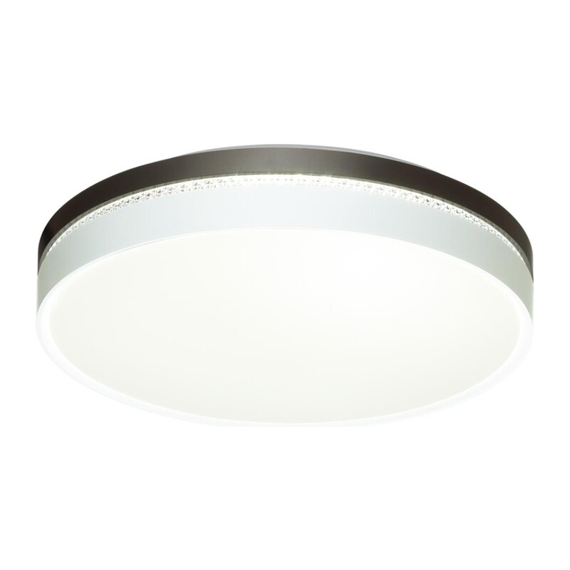 7668/EL COLOR SN 152 Светильник пластик/темно-кор. LED 70Вт 3000-6000К D500 IP43 пульт ДУ NOHAVA BROWN 6