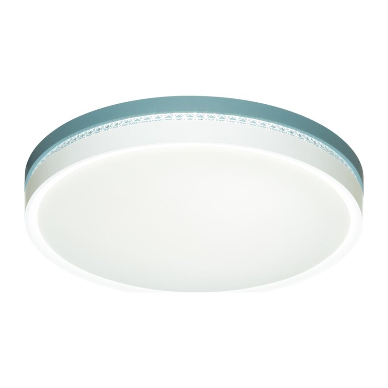 7669/DL COLOR SN 98 Светильник пластик/белый/голубой LED 48Вт 4000К D415 IP43 NOHAVA BLUE 5