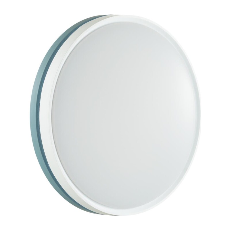 7669/DL COLOR SN 98 Светильник пластик/белый/голубой LED 48Вт 4000К D415 IP43 NOHAVA BLUE