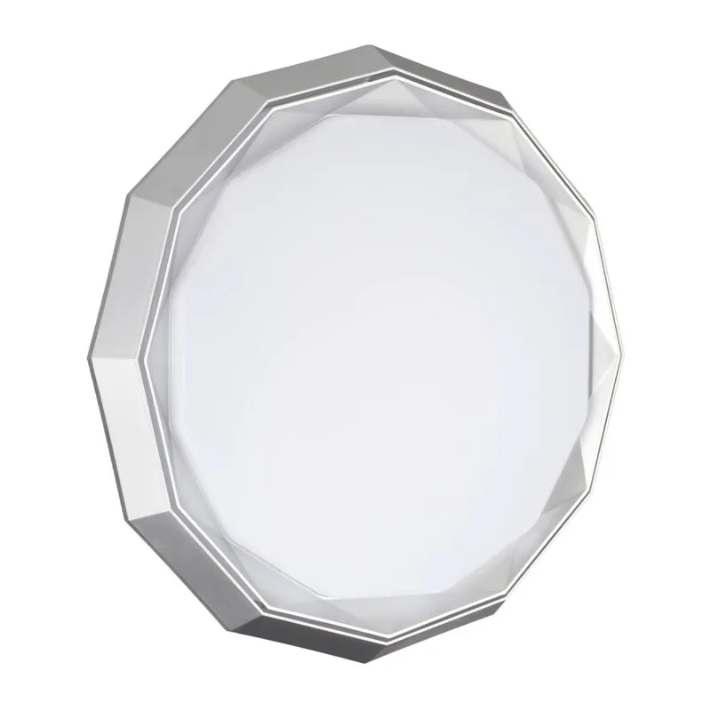 7671/DL COLOR SN 000 Светильник пластик/белый/хром LED 48Вт 3000-6000К D435 IP43 пульт ДУ VAXIN 3