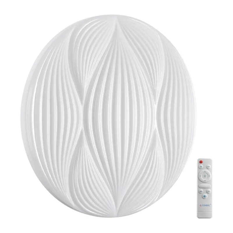 7686/DL PALE SN 000 Светильник пластик/белый LED 48Вт 3000-6000К D380 IP43 пульт ДУ HIMAR