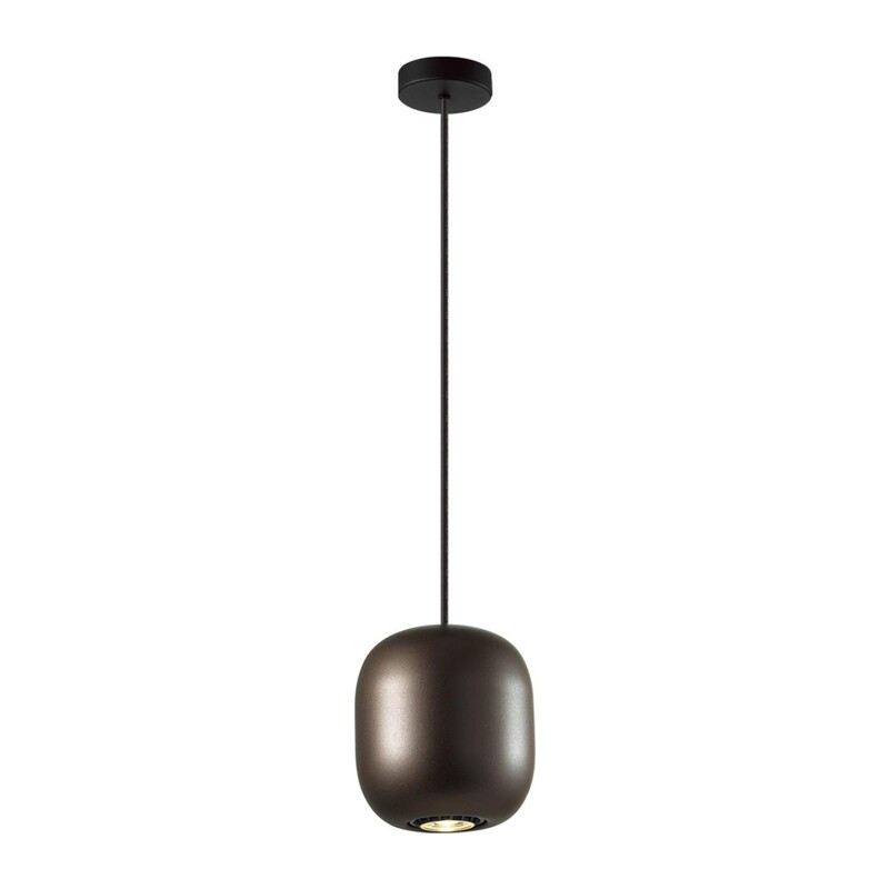5060/1DA PENDANT ODL24 377 коричн./черный/металл Подвес GU10 LED 4W COCOON