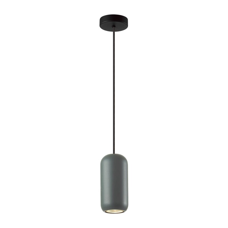 5060/1E PENDANT ODL24 377 темн.зеленый/черный/металл Подвес GU10 LED 4W COCOON