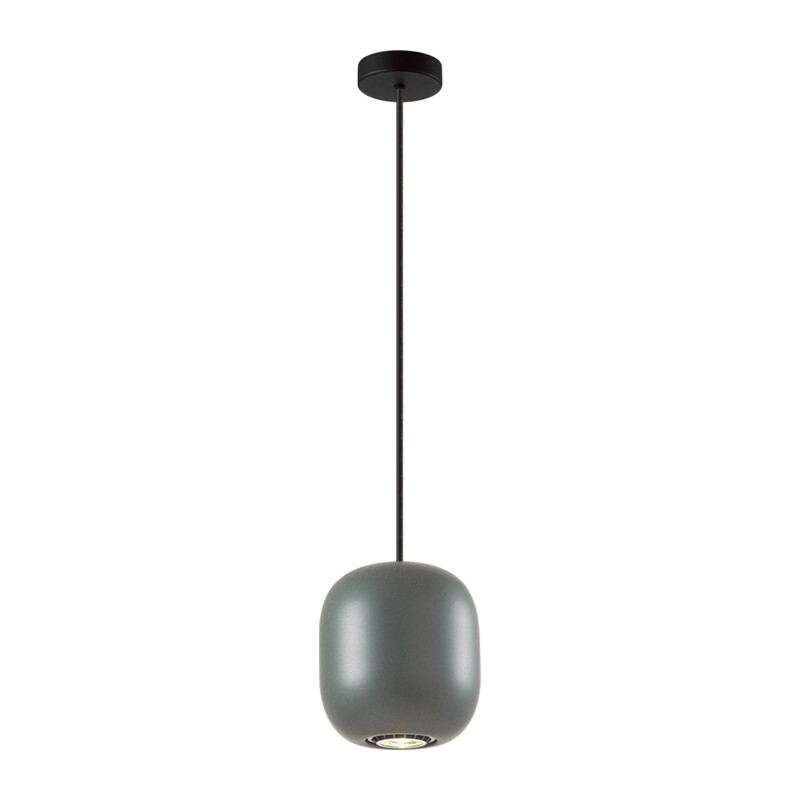 5060/1EA PENDANT ODL24 377 темн.зеленый/черный/металл Подвес GU10 LED 4W COCOON