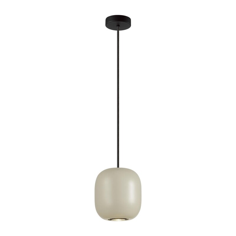 5060/1GA PENDANT ODL24 377 цвет слонов.кости/черный/металл Подвес GU10 LED 4W COCOON