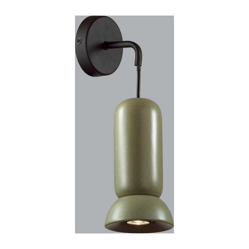 5054/1WB PENDANT ODL24 379 черный/зеленый/металл/керамика Бра GU10 LED 4W KERAMA 3