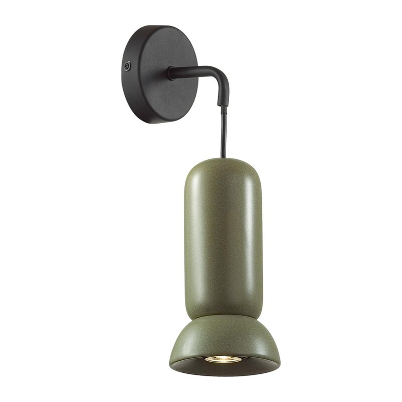 5054/1WB PENDANT ODL24 379 черный/зеленый/металл/керамика Бра GU10 LED 4W KERAMA