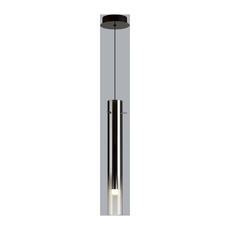 5061/5L PENDANT ODL24 383 черный/темн.хром/металл/стекло Подвес LED 4W 3000K SHINY 3