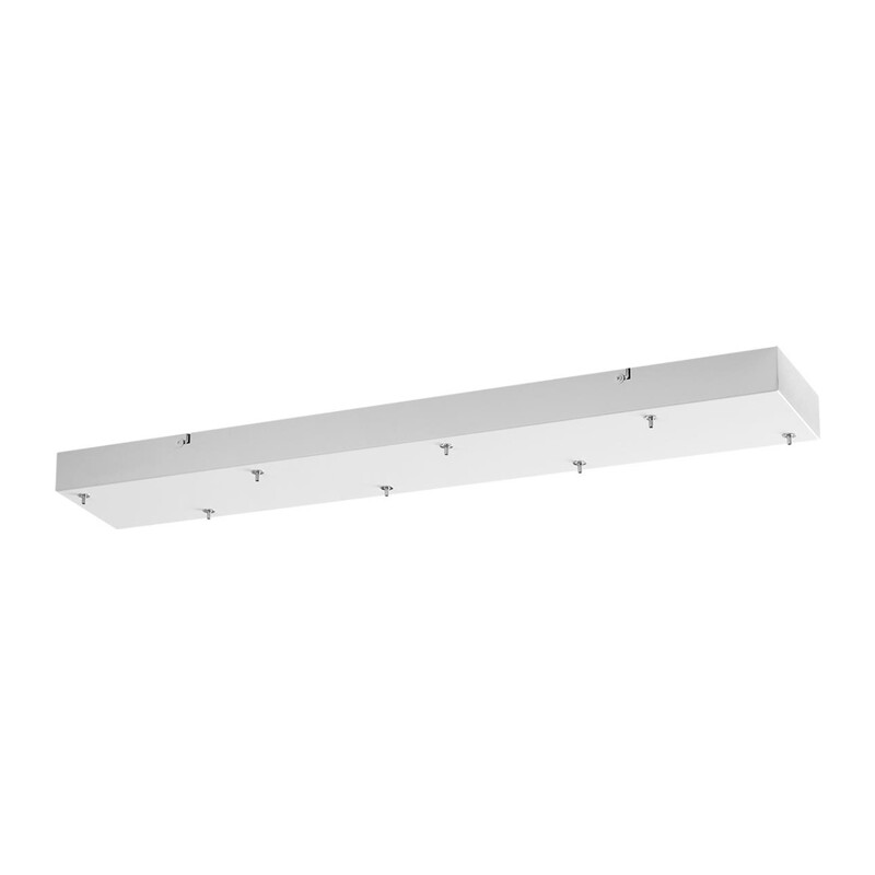 5058/WH L-VISION ODL24 383 белый/металл База 8X для линии SCROW, SHINY /82х15см BASE 2
