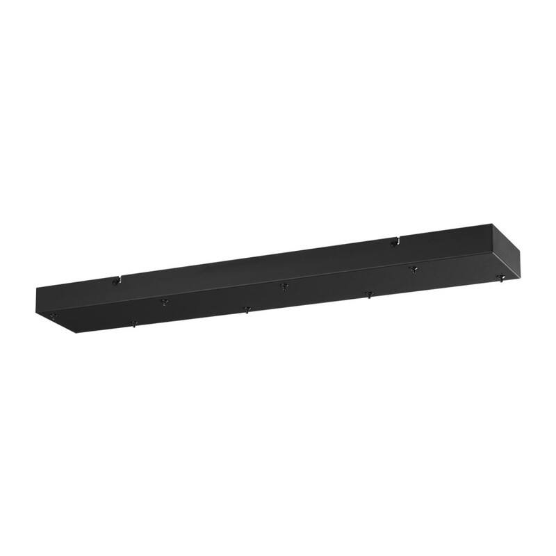 5058/BL L-VISION ODL24 383 черный/металл База 8X для линии SCROW, SHINY 82х15см BASE 2