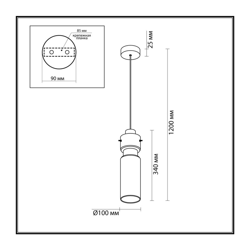 5057/1A PENDANT ODL24 385 золотой/янтарный/металл/стекло Подвес E27 1*40W SCROW 2
