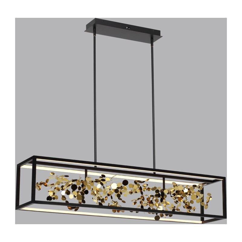 5065/65L L-VISION ODL24 523 черный/золото/металл/металл Люстра LED 1*65W 3000K BILD 3