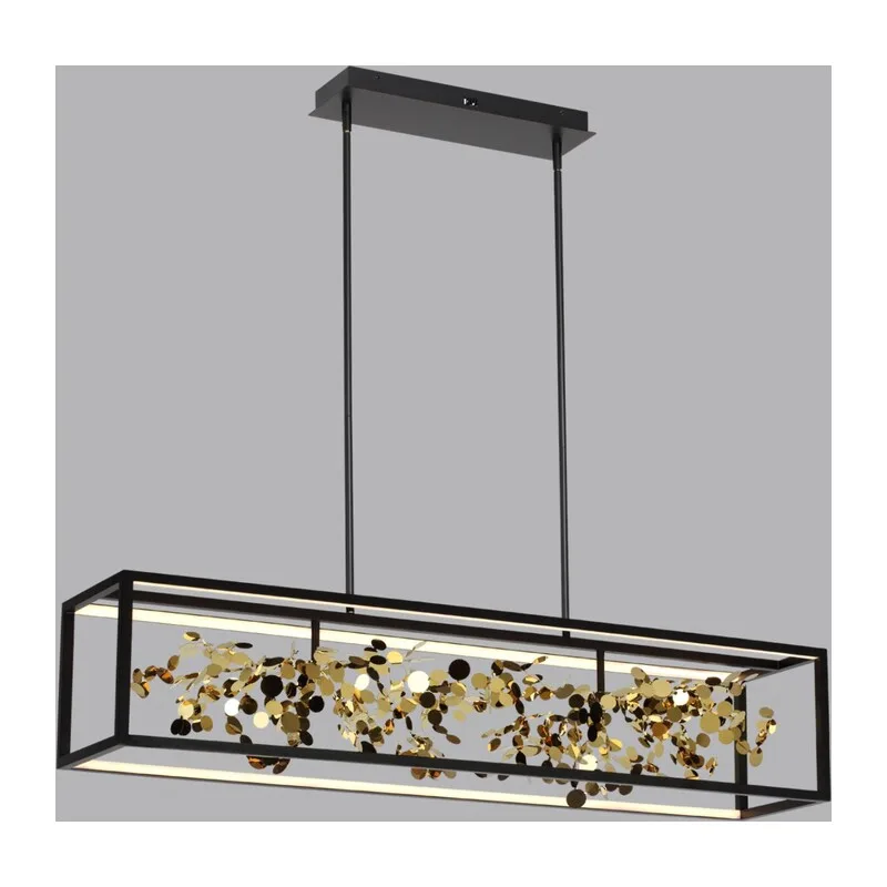 5065/65L L-VISION ODL24 523 черный/золото/металл/металл Люстра LED 1*65W 3000K BILD 2