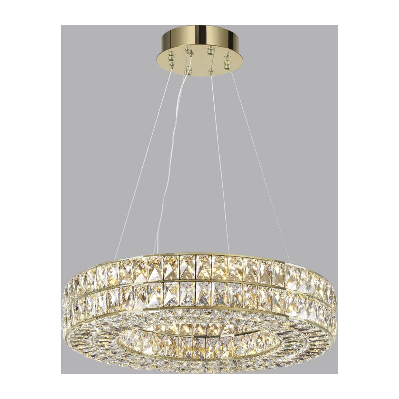 4926/52L L-VISION ODL24 581 золото/металл/хрусталь Люстра LED 52W 4000K 2971Лм PANTA 5
