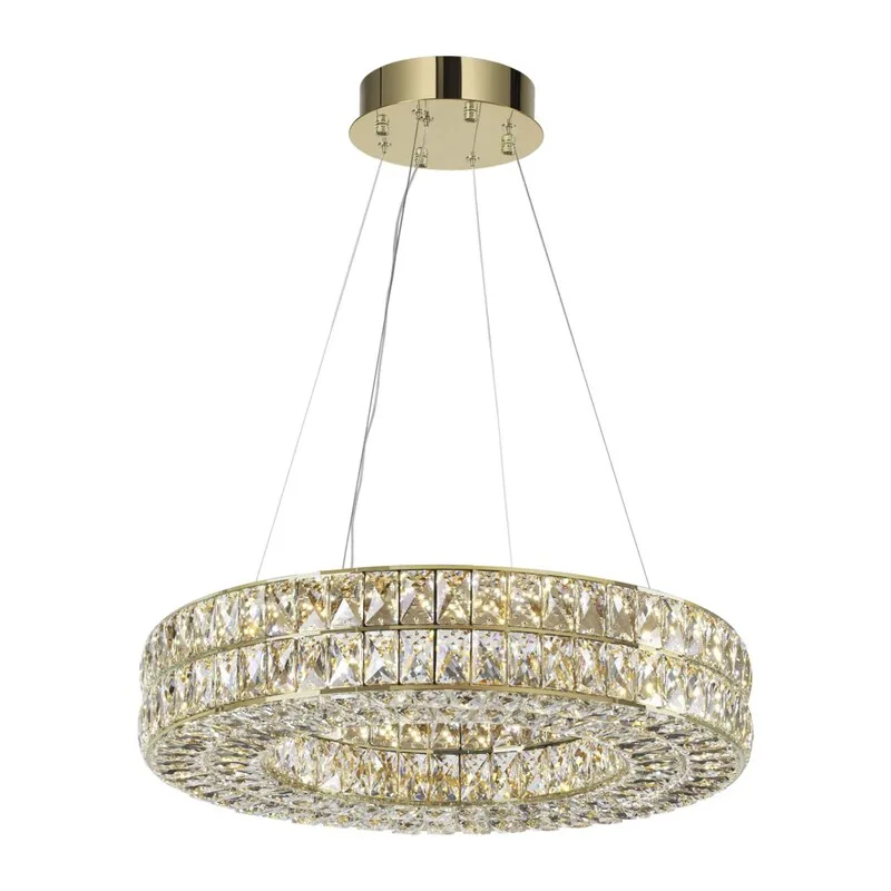 4926/52L L-VISION ODL24 581 золото/металл/хрусталь Люстра LED 52W 4000K 2971Лм PANTA