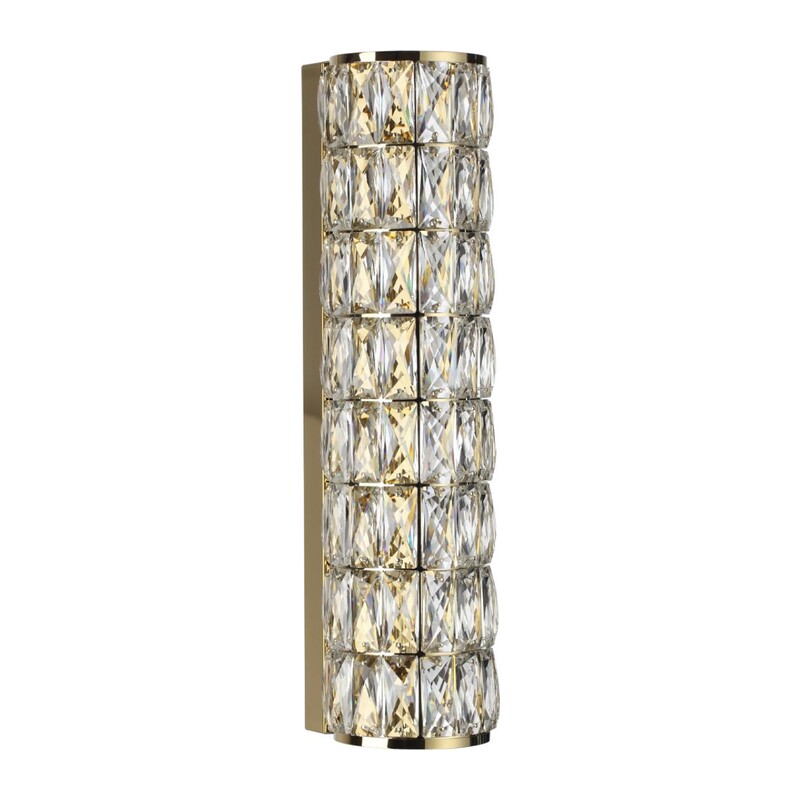 4926/8WL L-VISION ODL24 581 золото/металл/хрусталь Настенный светильник LED 8W 4000K 463Лм PANTA 5