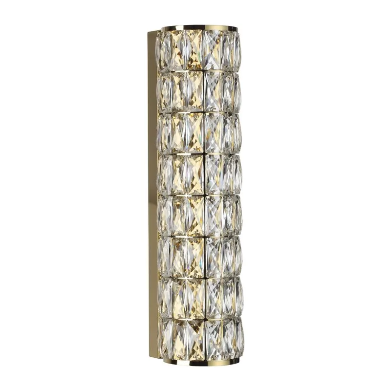 4926/8WL L-VISION ODL24 581 золото/металл/хрусталь Настенный светильник LED 8W 4000K 463Лм PANTA
