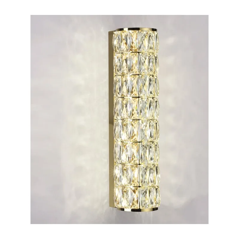 4926/8WL L-VISION ODL24 581 золото/металл/хрусталь Настенный светильник LED 8W 4000K 463Лм PANTA 2