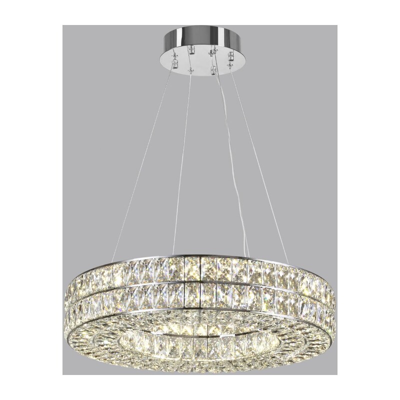 4927/52L L-VISION ODL24 583 хром/металл/хрусталь Люстра LED 52W 4000K 2971Лм PANTA 5