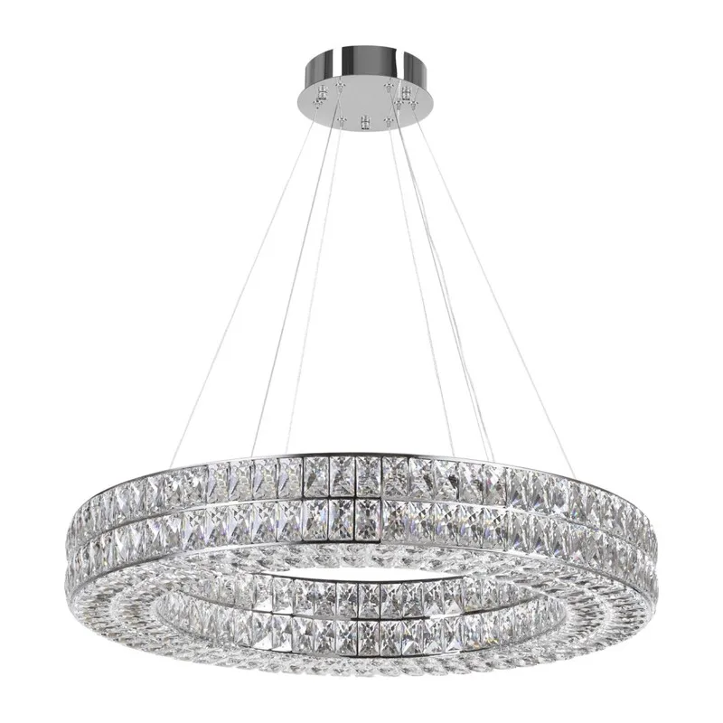 4927/85L L-VISION ODL24 583 хром/металл/хрусталь Люстра LED 85W 4000K 5074Лм PANTA