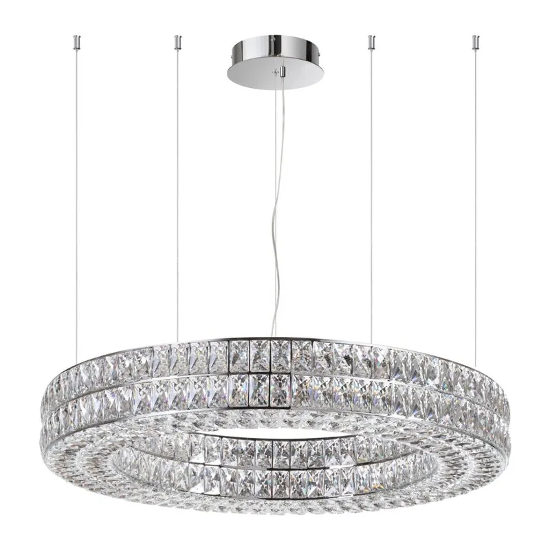 4927/98L L-VISION ODL24 583 хром/металл/хрусталь Люстра LED 98W 4000K 5850Лм PANTA
