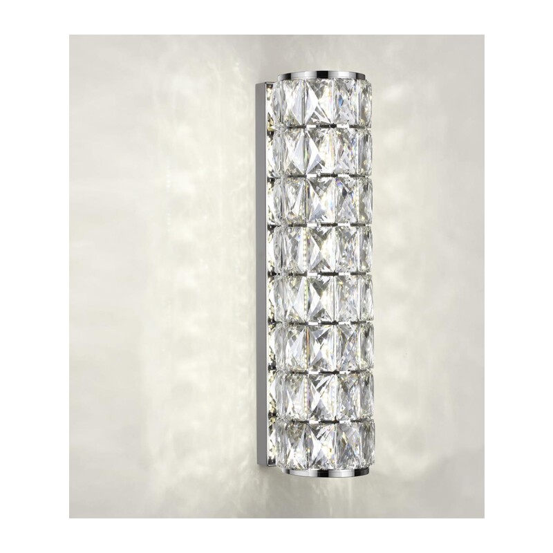 4927/8WL L-VISION ODL24 583 хром/металл/хрусталь Настенный светильник LED 8W 4000K 463Лм PANTA