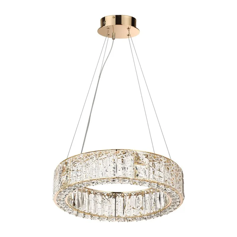 5071/60L HALL ODL24 595 золото/прозрачный/металл/хрусталь/стекло Люстра LED 46W 3700K VERSION