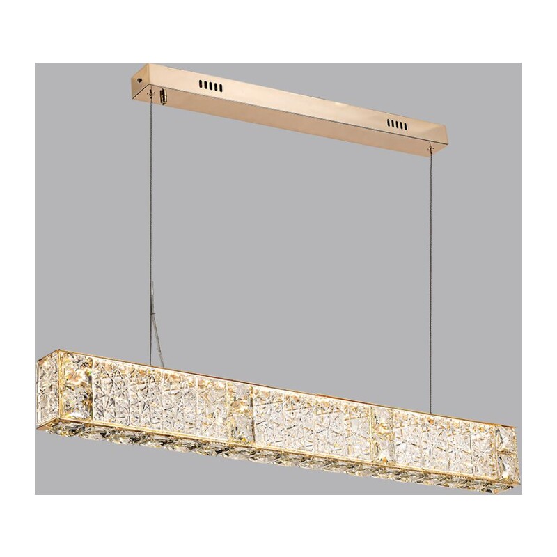 5071/40L HALL ODL24 595 золото/прозрачный/металл/хрусталь/стекло Люстра LED 40W 3700K VERSION 3
