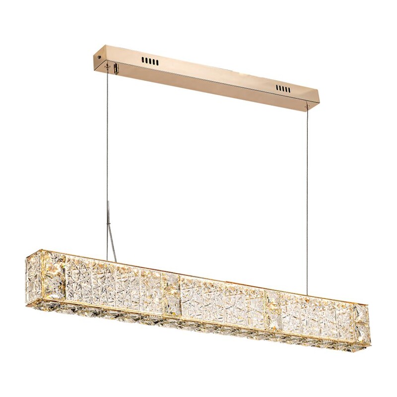 5071/40L HALL ODL24 595 золото/прозрачный/металл/хрусталь/стекло Люстра LED 40W 3700K VERSION