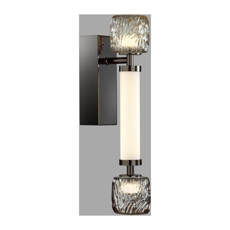5427/13WL L-VISION ODL_EX24 000 черный хром/белый/дымчатый/коньячный/металл/стекло/акрил Бра LED 13W 3000K KLIFF 4