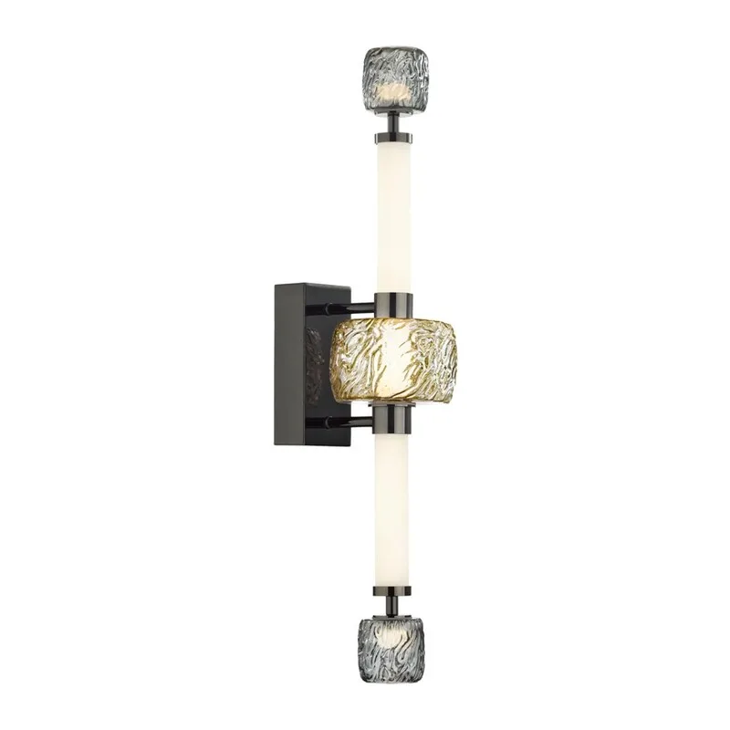 5427/28WL L-VISION ODL_EX24 000 черный хром/белый/дымчатый/коньячный/металл/стекло/акрил Бра LED 28W 3000K KLIFF 2