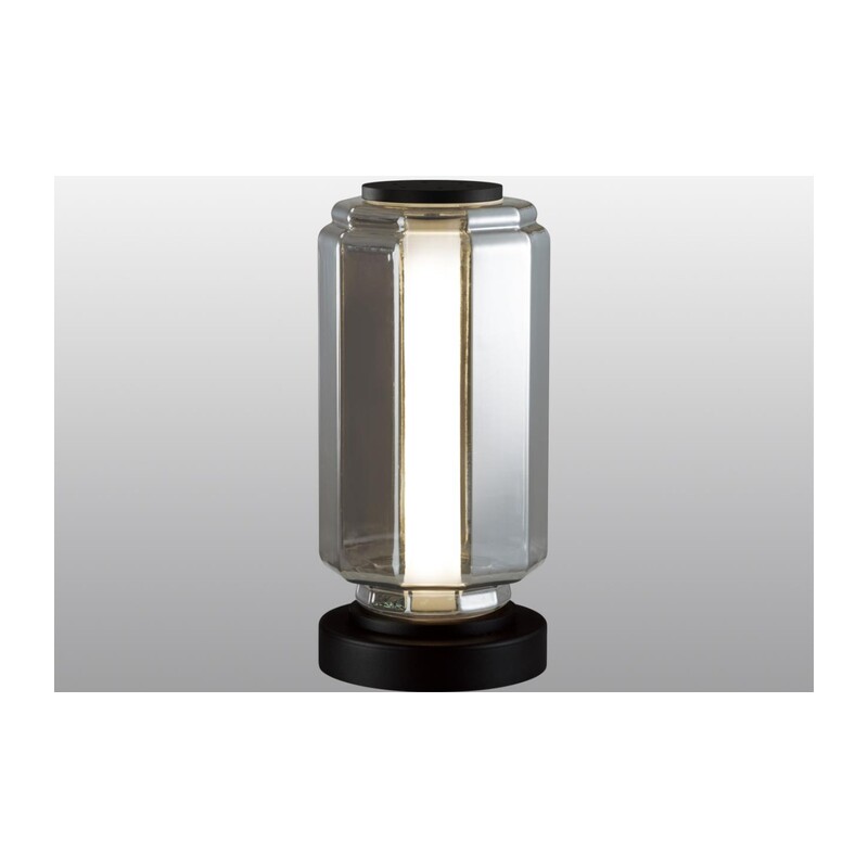 5408/10TL HIGHTECH ODL_EX24 103 черный/дымчатый/металл/стекло/акрил Настольная лампа LED 10W 3000K 700Лм JAM 3