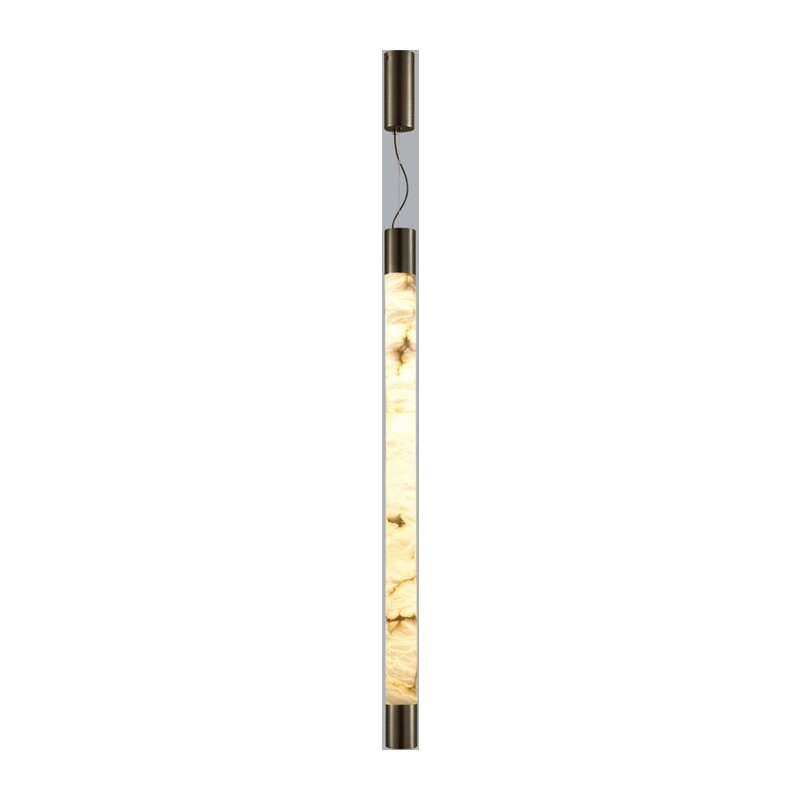 6686/25L L-VISION ODL24 000 Подвесной светильник темная брашированная латунь/металл/алебастр IP20 LED 40W 3000/4000 MARBELLA 3