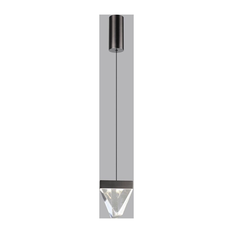 6677/5L L-VISION ODL24 000 Подвесной светильник брашир черн/металл/хрусталь IP20 LED 5W 320Лм 3500K RAY 3