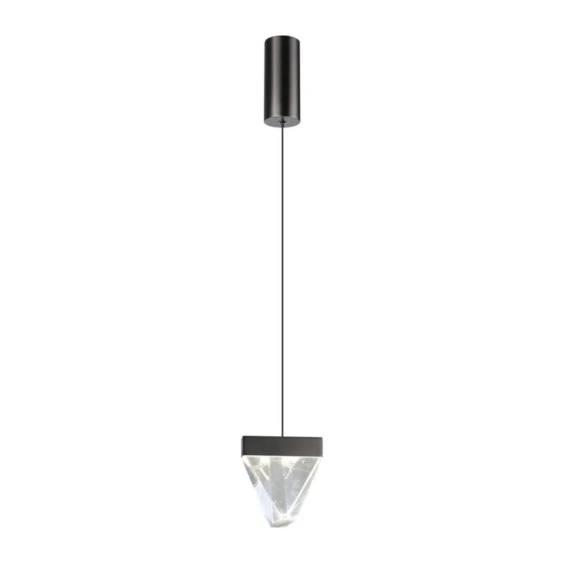 6677/5L L-VISION ODL24 000 Подвесной светильник брашир черн/металл/хрусталь IP20 LED 5W 320Лм 3500K RAY