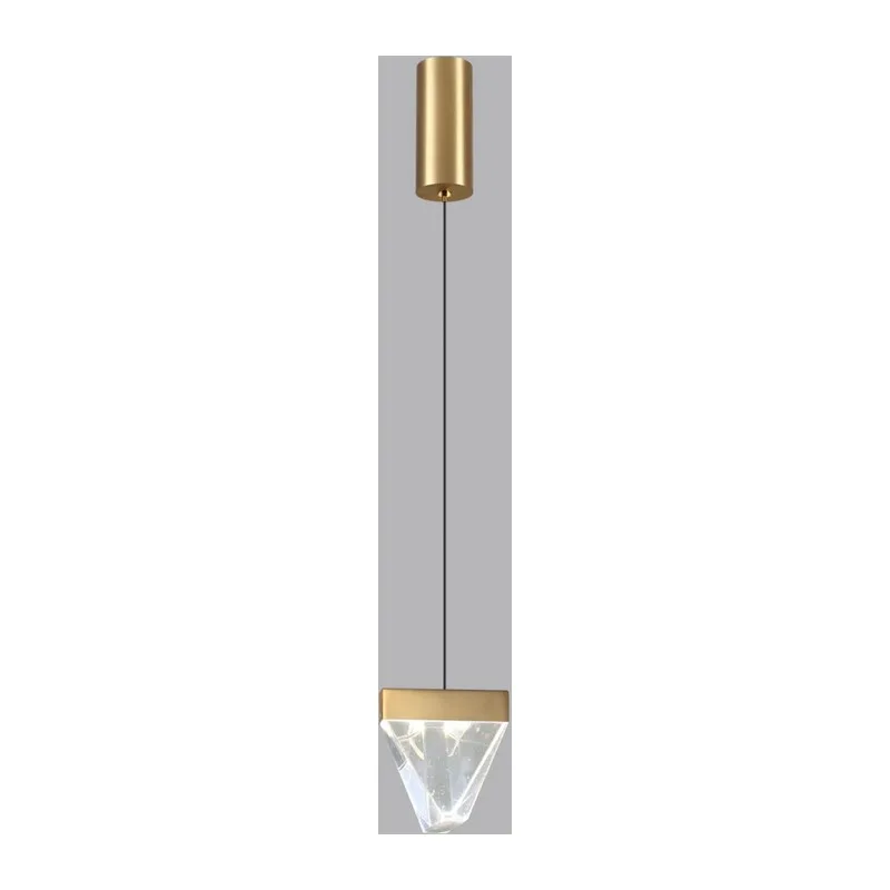 6678/5L L-VISION ODL24 000 Подвесной светильник латунь/металл/хрусталь IP20 LED 5W 320Лм 3500K RAY 2