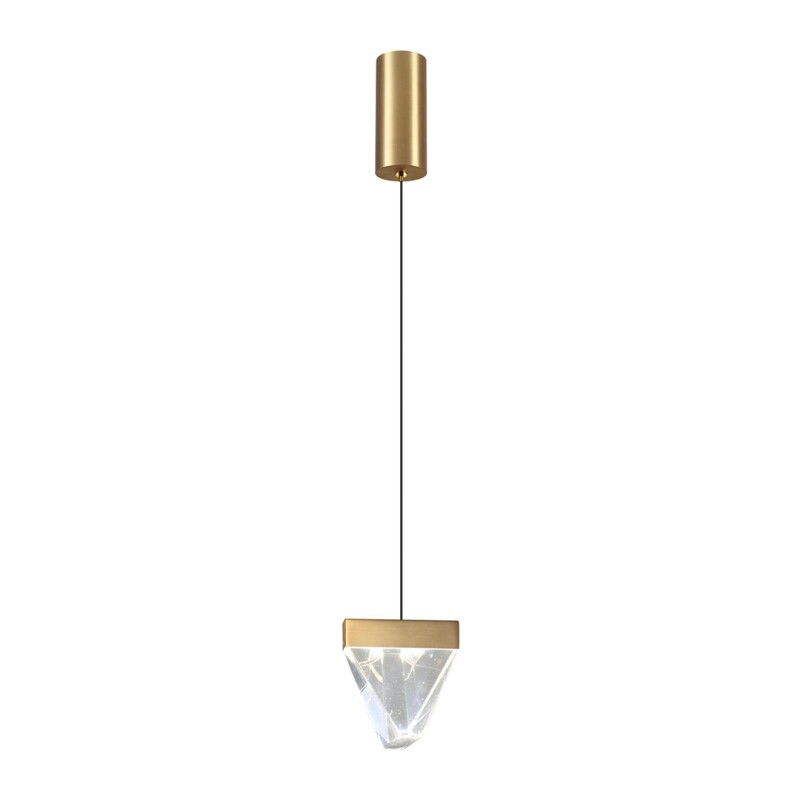 6678/5L L-VISION ODL24 000 Подвесной светильник латунь/металл/хрусталь IP20 LED 5W 320Лм 3500K RAY