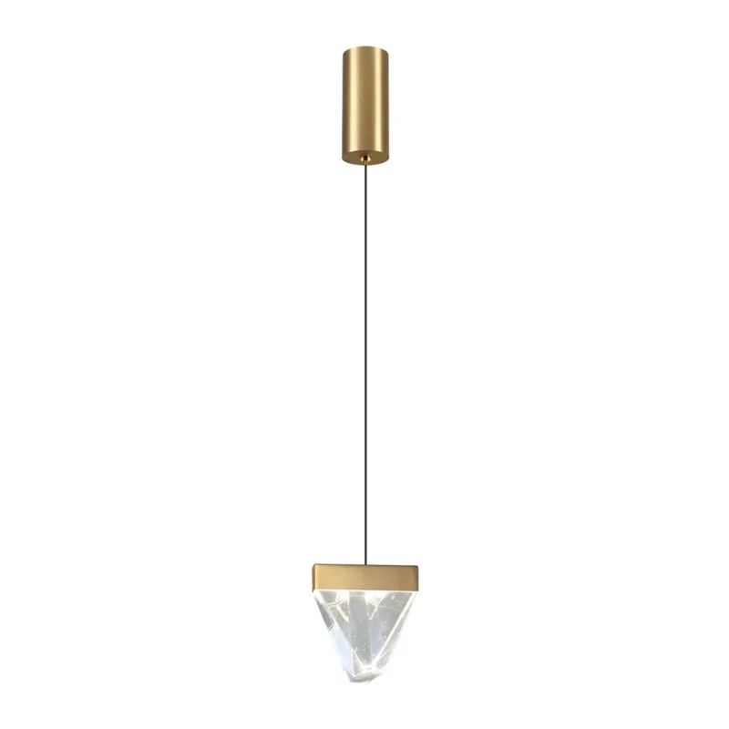 6678/5L L-VISION ODL24 000 Подвесной светильник латунь/металл/хрусталь IP20 LED 5W 320Лм 3500K RAY
