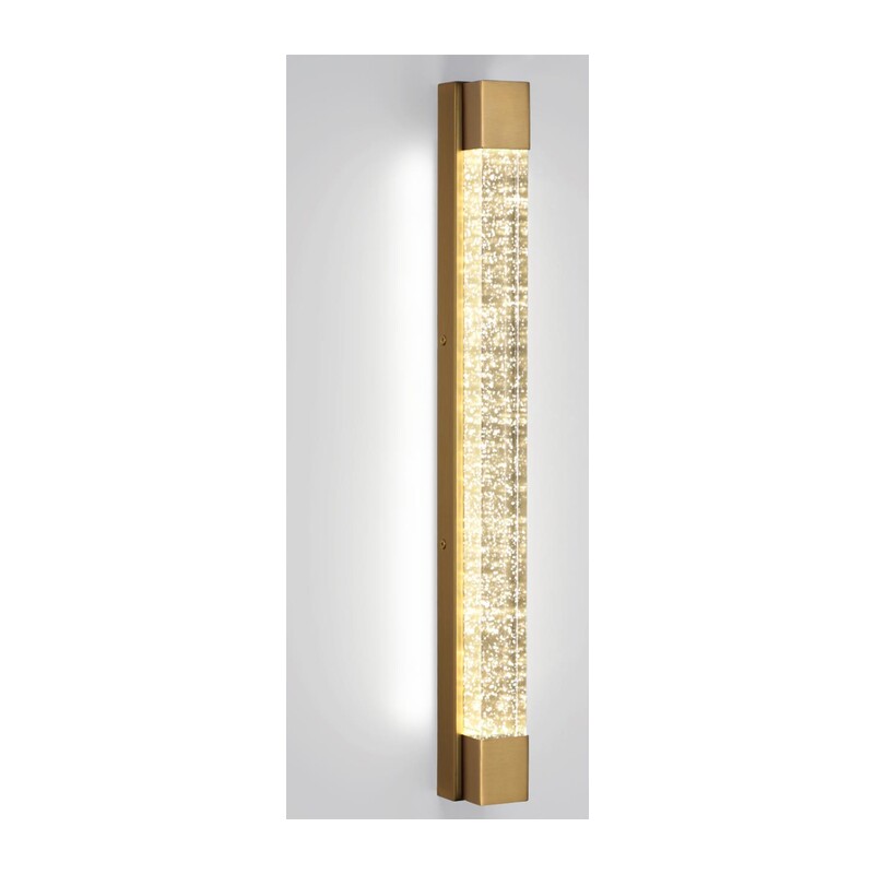 6681/12WL HIGHTECH ODL24 237 Настенный светильник антич бронза/металл/хрусталь IP20 LED 12W 600Лм 4000K MIRADA