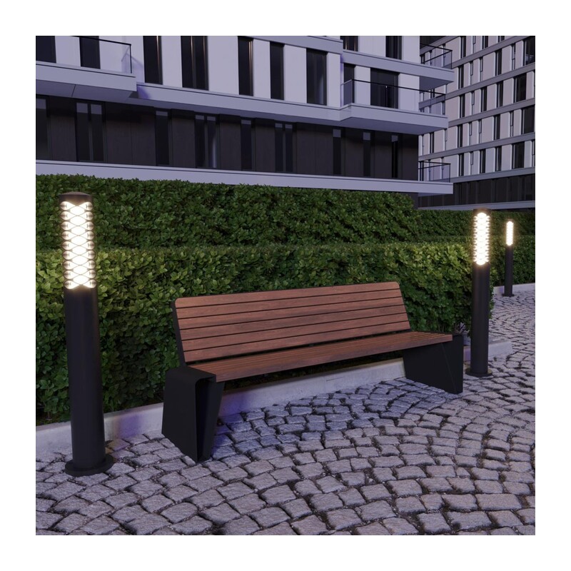 359282 STREET NT24 642 черный Светильник ландшафтный IP65 LED 4000K 24W 185-265V NETZ 5