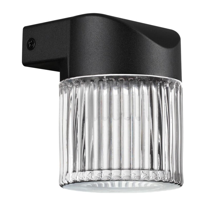 359291 STREET NT24 720 черный Светильник ландшафтный настенный IP65 LED 7W 4000K 175-265V ESTIMA 5