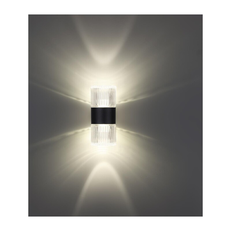 359292 STREET NT24 720 черный Светильник ландшафтный настенный IP65 LED 14W 4000K 175-265V ESTIMA