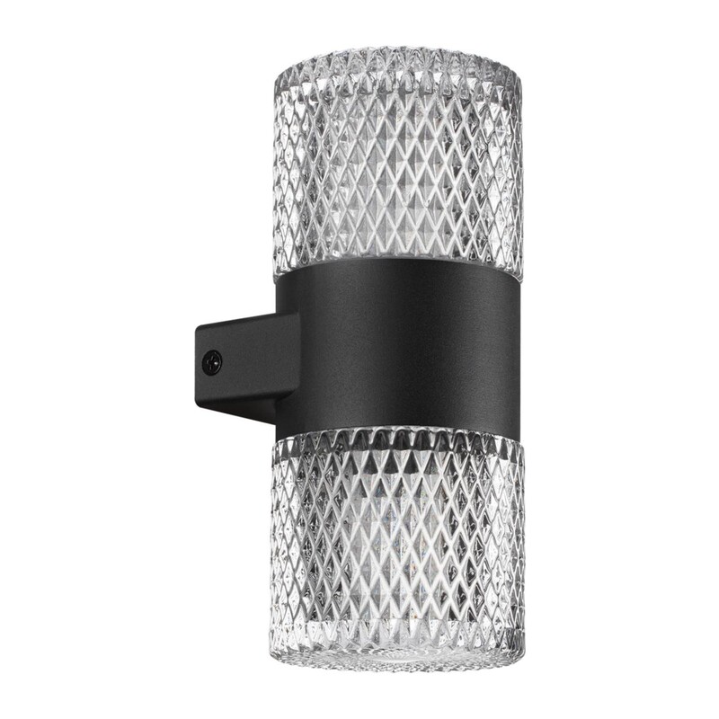 359294 STREET NT24 722 черный Светильник ландшафтный настенный IP65 LED 14W 4000K  175-265V ESTIMA 4