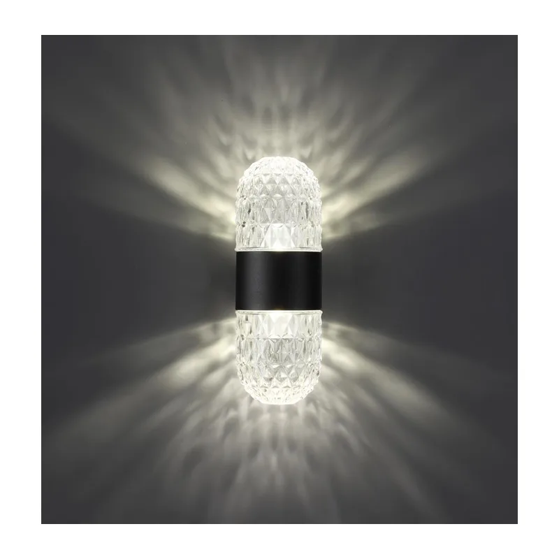 359296 STREET NT24 724 черный Светильник ландшафтный настенный IP65 LED 14W 4000K 175-265V ESTIMA 3