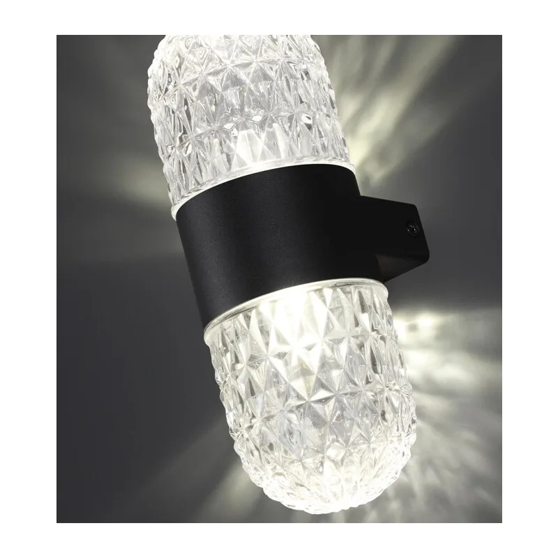 359296 STREET NT24 724 черный Светильник ландшафтный настенный IP65 LED 14W 4000K 175-265V ESTIMA 2