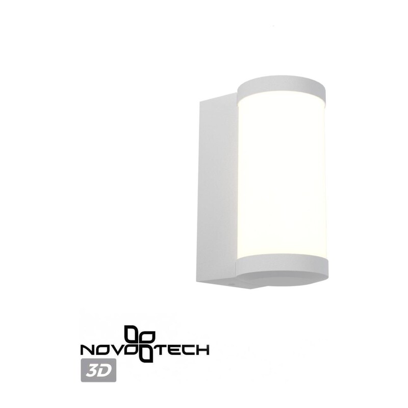 359299 STREET NT24 776 белый Светильник ландшафтный настенный IP65 LED 6W 4000K 180-265V OPAL 2
