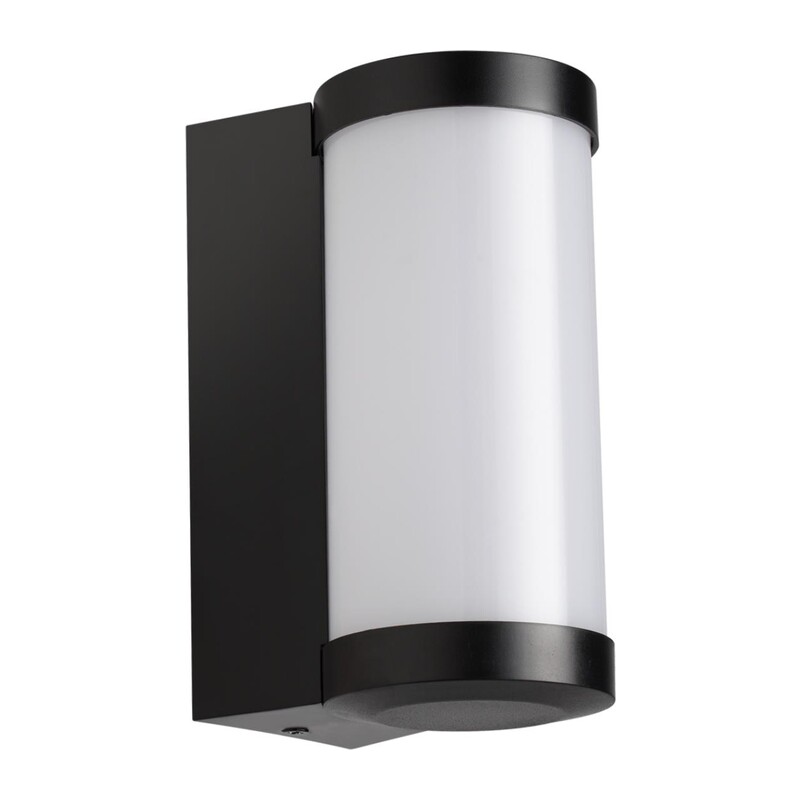 359300 STREET NT24 776 черный Светильник ландшафтный настенный IP65 LED 6W 4000K 180-265V OPAL 4